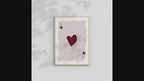 Ace Of Heart Wall Art Print