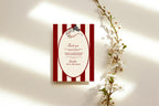 Red Rose & Bird Wedding Thank You Cards | Pack of 10 A6
