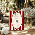 Red Rose & Bird QR Code