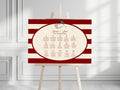 Red Rose & Bird Seating Plan