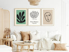 Set of 3 Matisse Abstract Wall Art Prints | Gallerie Maeght Wall Art - Larosier Prints