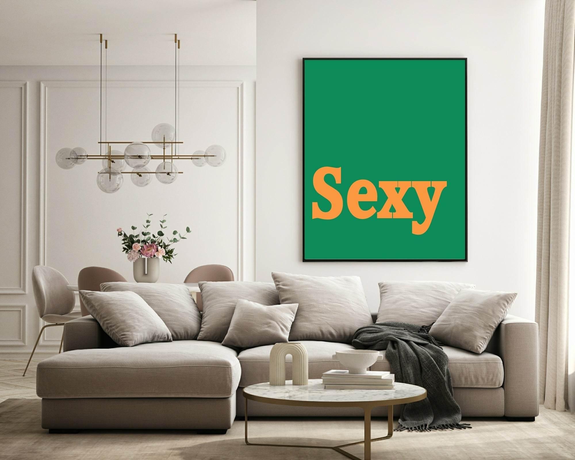 Sexy Sassy Print | Bright Wall Art - Larosier Prints