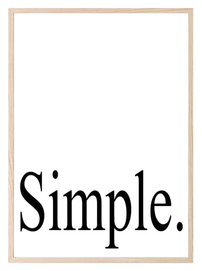 Simple Print | Minimal Wall Art