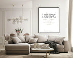 Step Father Super Hero Print | Family Wall Art - Larosier Prints
