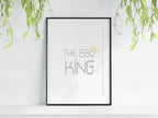 The BBQ King Print | Outdoor Wall Art - Larosier Prints
