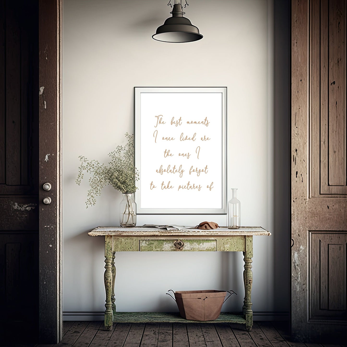 The Best Moments Print | Inspirational Wall Art