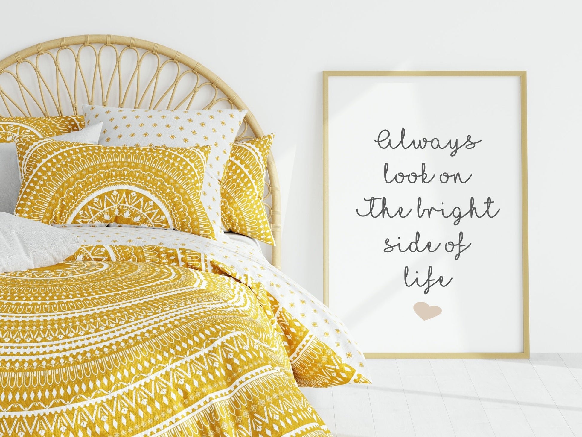 The Bright Side Of Life Print | Motivational Wall Art