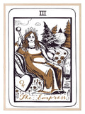 The Empress Tarot Card Print | The Major Arcana | Celestial Wall Art - Larosier Prints