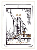 The Magician Tarot Card Print | The Major Arcana | Celestial Wall Art - Larosier Prints