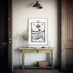 The Star Tarot Card Print | The Major Arcana | Celestial Wall Art - Larosier Prints