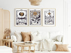 The Sun Tarot Card Print | The Major Arcana | Celestial Wall Art - Larosier Prints