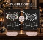 One personalised double-sided Forever Print with Till Death Do Us Party for Christmas and Till Death Do Us Part on the reverse