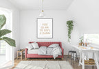 Too Glam To Give A Damn Print | Fashion Dressing Room Wall Art - Larosier Prints