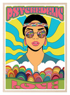 Vintage Bright Woman | 70s Inspired Wall Art - Larosier Prints