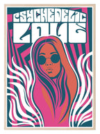 Vintage Bright Woman Print | Pop Art Style Wall Art - Larosier Prints
