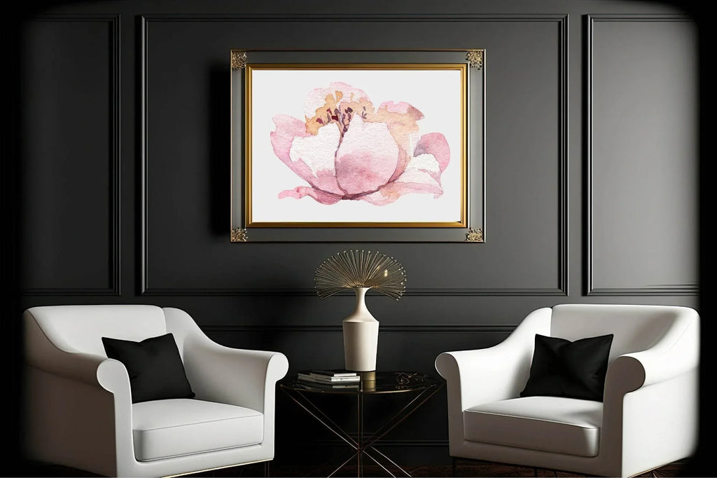 Watercolour Flower Print | Botanical Wall Art - Larosier Prints
