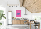 What's Cooking Good Looking Print | Fun Kitchen Wall Art - Larosier Prints