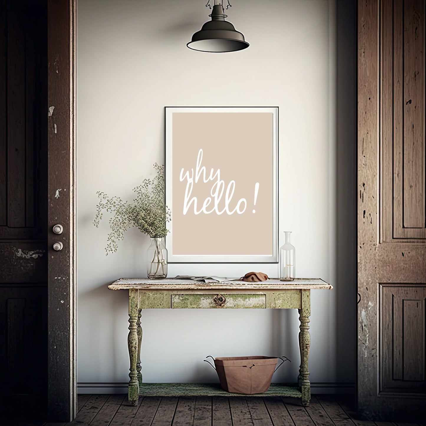 Why Hello Print | Home Wall Art