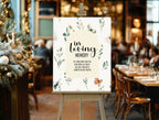 Wildflowers Wedding In Loving Memory Sign