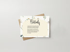 Wildflowers Wedding Enclosure Cards | Pack of 10