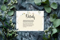 Wildflowers Wedding Enclosure Cards | Pack of 10