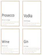 Wine Definition Print | Fun Wall Art - Larosier Prints