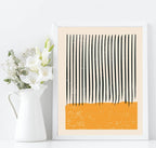 Set Of 4 Abstract Geometric Prints | Bright Modern Wall Art - Larosier Prints