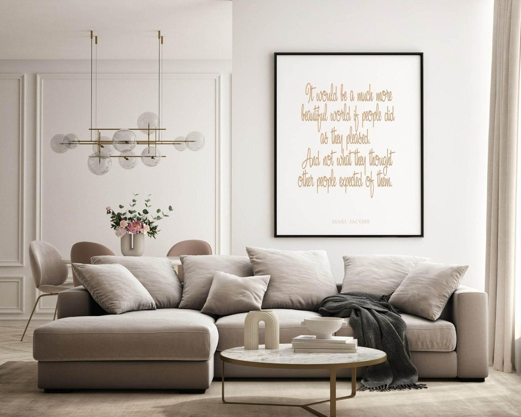A Beautiful World Of Freedom Print | Inspirational Wall Art - Larosier Prints