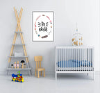 Be Brave Print | Scandi Kids Wall Art - Larosier Prints