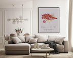 Birthstone Print | Every Month Of The Year | Birthday Gemstone Wall Art - Larosier Prints