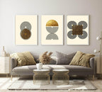 Black & Gold Abstract Print | Modern Wall Art 3 - Larosier Prints