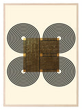 Black & Gold Abstract Print | Modern Wall Art 4 - Larosier Prints