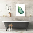 Botanical Leaf Print | Collection Of Watercolour Leaves Wall Art - Larosier Prints
