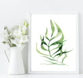 Botanical Leaf Print | Collection Of Watercolour Leaves Wall Art - Larosier Prints