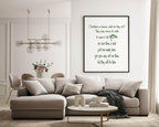 Christmas In Heaven Print | Remembering Loved Ones Wall Art | Customisable - Larosier Prints