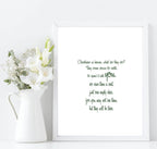 Christmas In Heaven Print | Remembering Loved Ones Wall Art | Customisable - Larosier Prints
