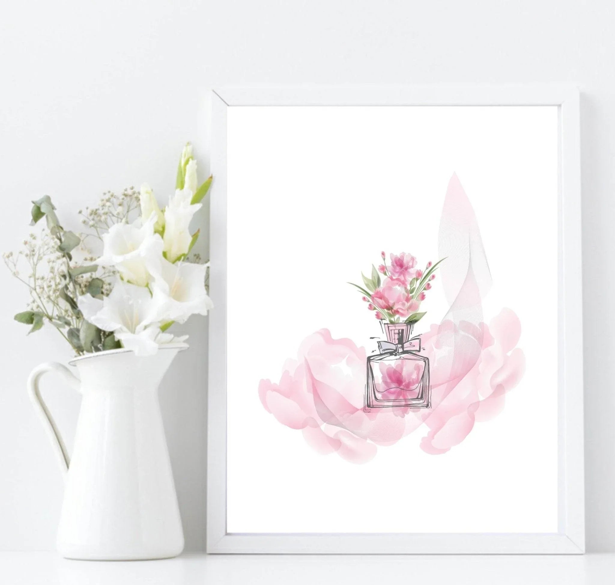 Collection of Beauty Inspired Imperfectly Perfect Prints | Pink Wall Art - Larosier Prints