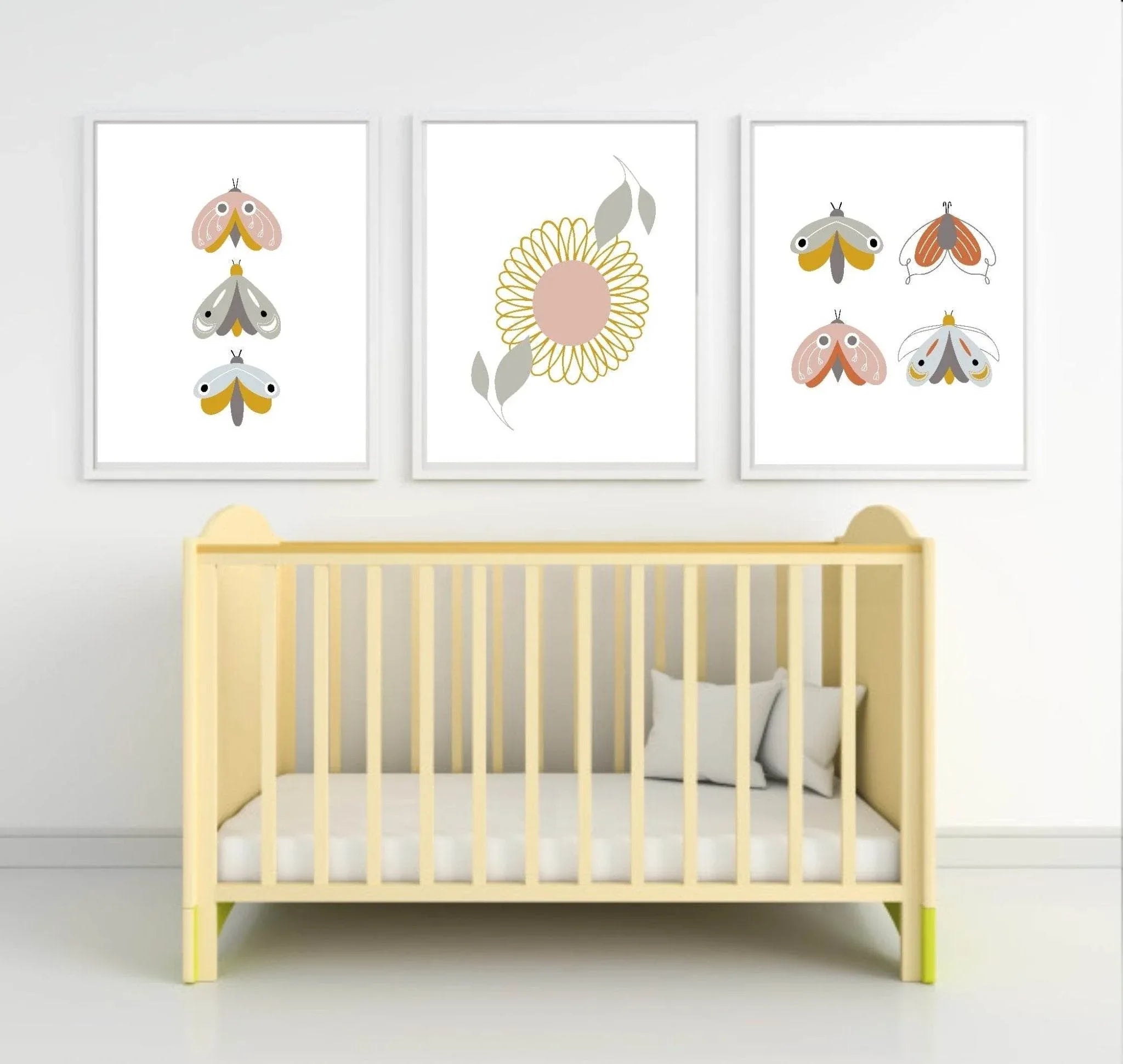 Collection Of Modern Kids Abstract Prints | Nursery Wall Art - Larosier Prints