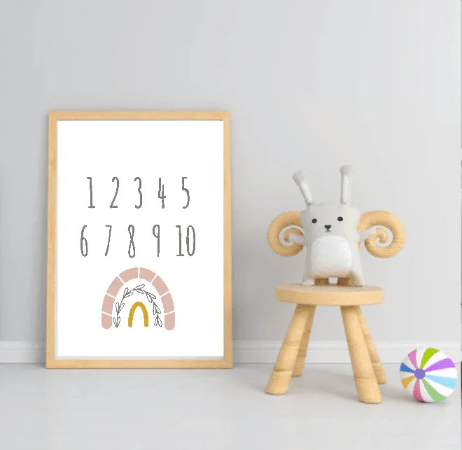 Collection Of Modern Kids Abstract Prints | Nursery Wall Art - Larosier Prints