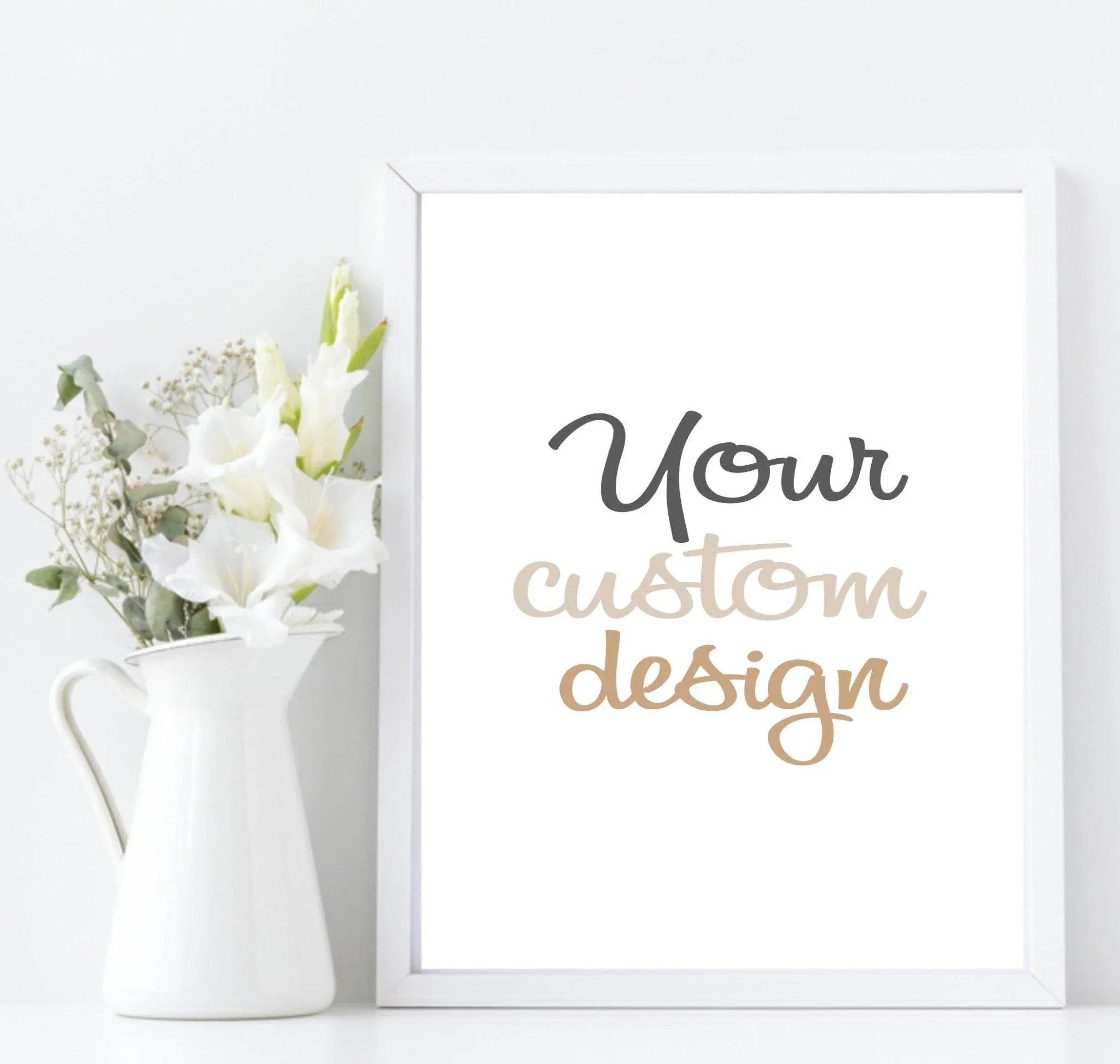 Custom Bespoke Print | Bring Your Own Design To Life - Larosier Prints