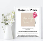 Custom Bespoke Print | Bring Your Own Design To Life - Larosier Prints