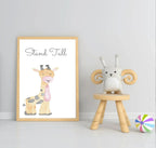 Cute Animals & Positive Quotes Prints in colour | Selection of Kids Wall Art - Larosier Prints