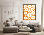Daisy Prints | Fun Floral Decor | Various Colours Available - Larosier Prints