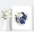 Floral Skull Prints | Collection Of Sugar Skulls Wall Art - Larosier Prints