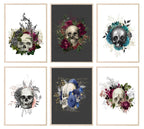Floral Skull Prints | Collection Of Sugar Skulls Wall Art - Larosier Prints