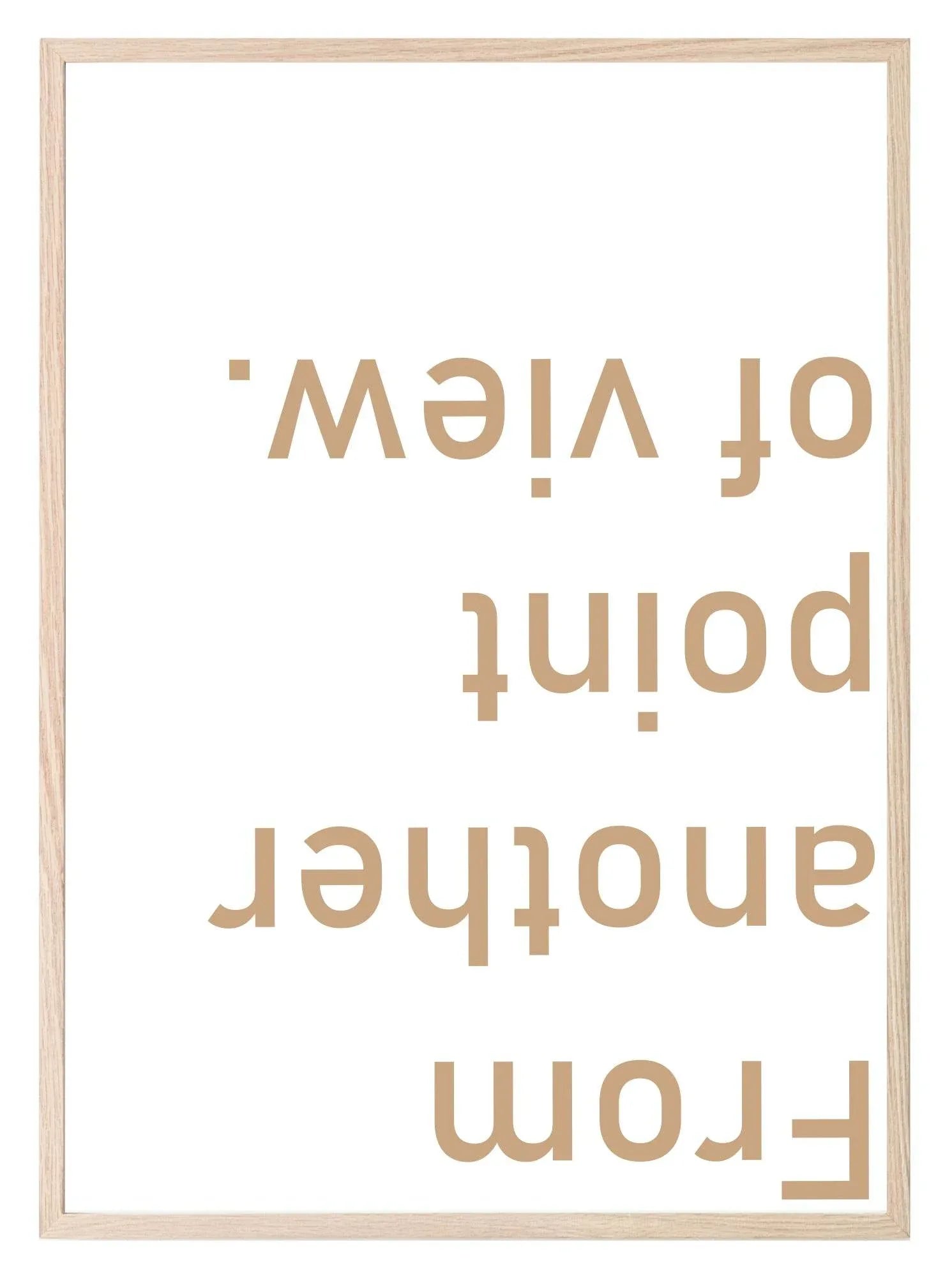 From Another Point of View Print | Inspirational Wall Art | Customisable - Larosier Prints