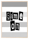 Game On Print | Gamers Wall Art - Larosier Prints