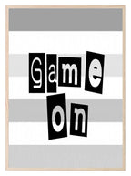 Game On Print | Gamers Wall Art - Larosier Prints