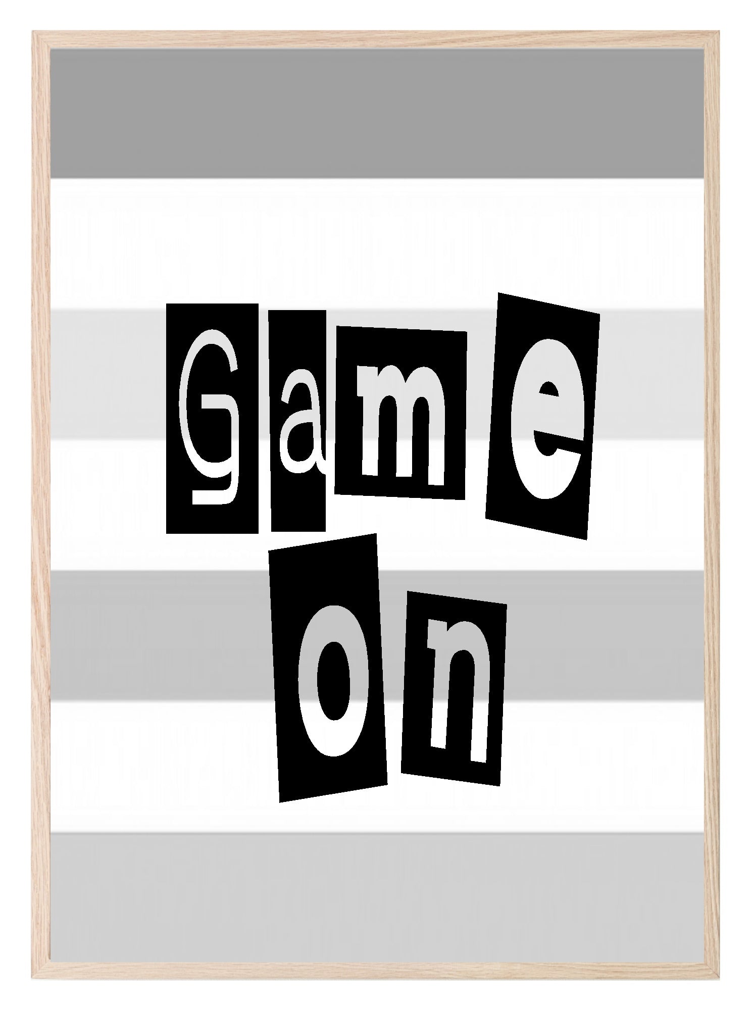 Game On Print | Gamers Wall Art