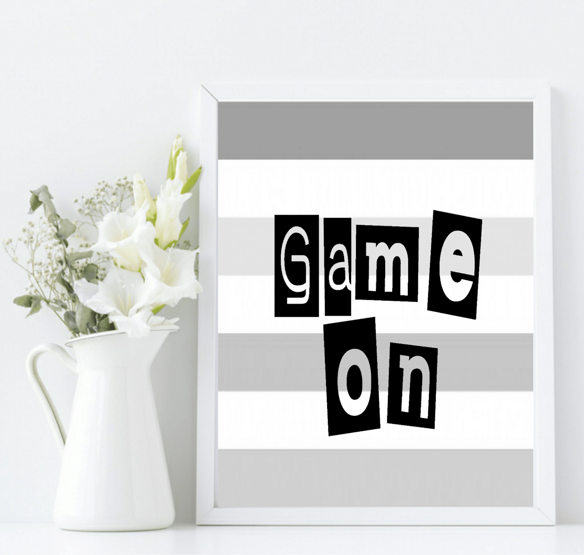 Game On Print | Gamers Wall Art